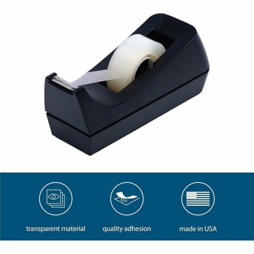 Business Source Premium Invisible Tape Pack of 12 - Disappears on Paper, Easy to Handle, Photo-Safe, 1" Core