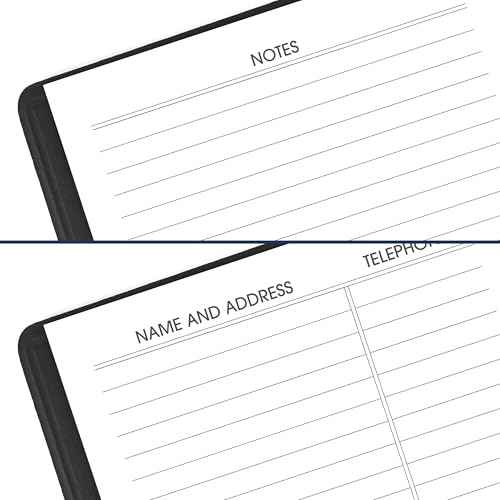 AT-A-GLANCE 2026-2027 Planner, 2 Year Monthly Planner, 3.5" x 6", Pocket Size, Black (700240526)