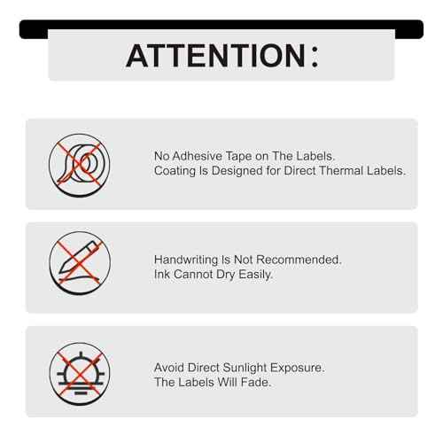 Hehua 4-Roll 1744907 with RFID Chip 4 x 6 Direct Thermal Printer Shipping Labels Compatible with DYMO LabelWriter 5XL 4XL LW Extra-Large Internet Postage Labels, 4" x 6", Total 880