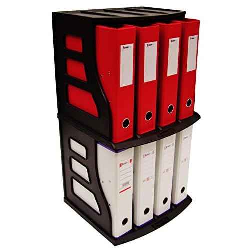 Vinyl Record Storage Holder, LP Box, Scrapbook 12x12 Paper Rack, Desktop Organizer, Ring Binder Stand, Vertical Book Shelf, Lever Arch Filing Crate, Photo Album Cube - Stackable