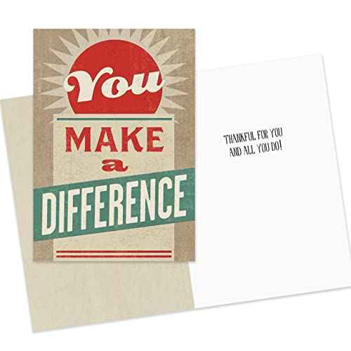 Hallmark Business Bulk 25 Pack Assorted Appreciation Cards for Employees (Talented & Appreciated), 5 x 7 Cards, Messages Inside, Envelopes Included