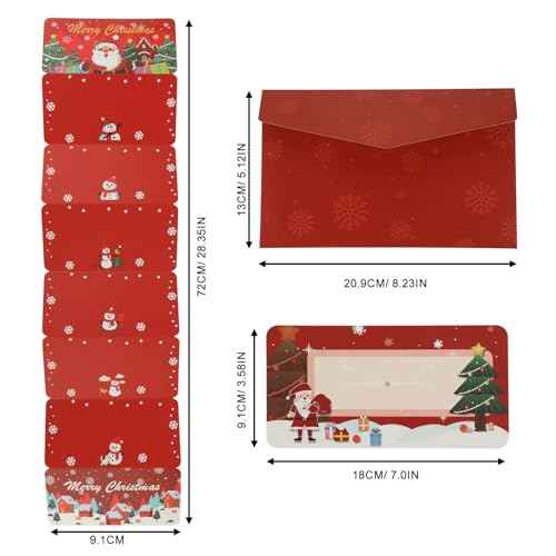 Christmas Money Holders for Cash, Money Christmas Cards with Envelopes, Surprise Christmas Gifts for Kids Teen Girls Boys Women Men Mom Dad