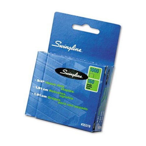 S.F. 13 Heavy-Duty .75 Inch Leg Length Staples- 160-Sheet Capacity- 1-000-Box