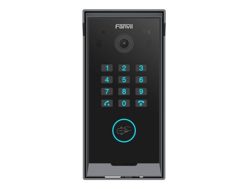 Fanvil i60K SIP Video Door Phone with Keypad – 2MP HDR Camera, IP65 Weatherproof, Bluetooth, RFID, PoE, ONVIF – Secure Access Control for Apartments, Offices & Smart Homes