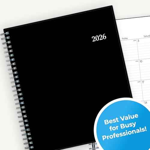 Blue Sky 2026 Weekly and Monthly Planner Calendar, January 2026 - December 2026, 8¡± x 10.875¡±, Flexible Cover, Laminated Tabs, Durable Twin Wire Binding, Dainian
