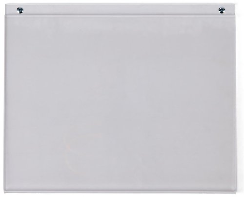 Set of 10, Wall Mount Sign Frame for 11 x 8.5 Posters, Clear Acrylic Holder with Front-Loading Design