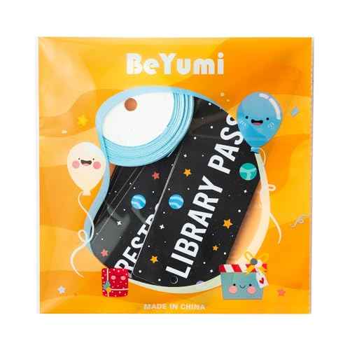 BeYumi Planets Magnetic Hall Pass - 8Pcs Outer Space Magnetic Student Hall Passes Resuable Waterproof Back to School Passes Set Bathroom Restroom Library Nurse Office Passes for Elementary Teacher
