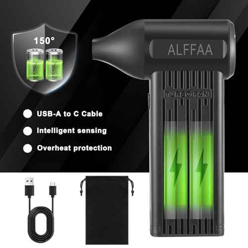 Electric Air Duster 3 Gear Adjustable Jet Dry Blower can Reusable Can for Computer Keyboard,Outdoors,Car,Home Cleaning