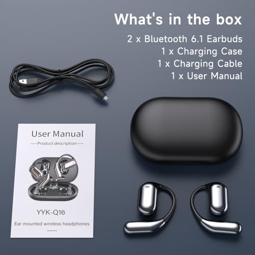 Hsility Bluetooth Translator Earbuds 168 Languages Real Time Wireless Headphones