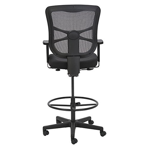 Alera ALE Elusion Series Mesh Stool, Black