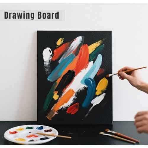 10 Pack 16x20¡®¡¯ Black Foam Board, ZJCEASER Black Poster Board, 3/16" Thick Art Foam Core for DIY, Signboards, Painting, University Displays, Education Projects, Framing