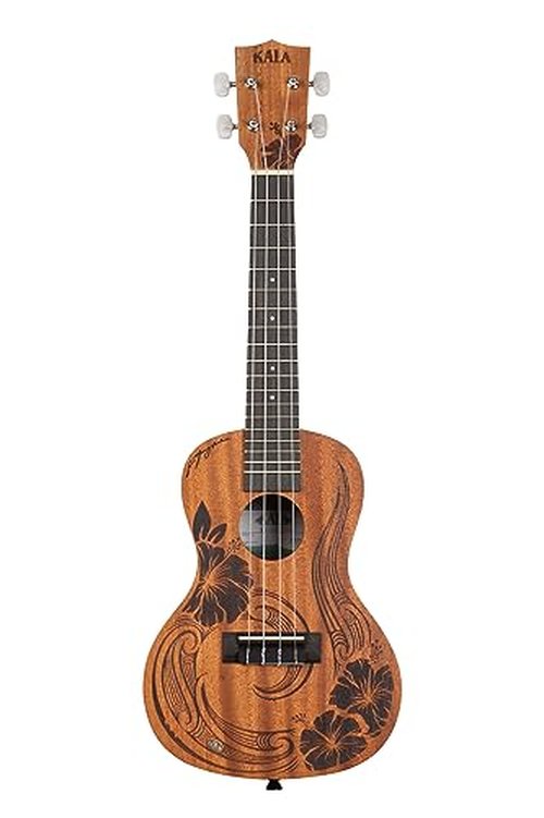Kala, 4-String Ukulele, Right, Natural, Concert (KA-Unity-C_W/Bag)