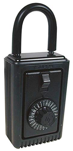 Kidde AccessPoint 00524 KeySafe Portable 3-Key Spin Dial Black – Compact 2.6" Deep