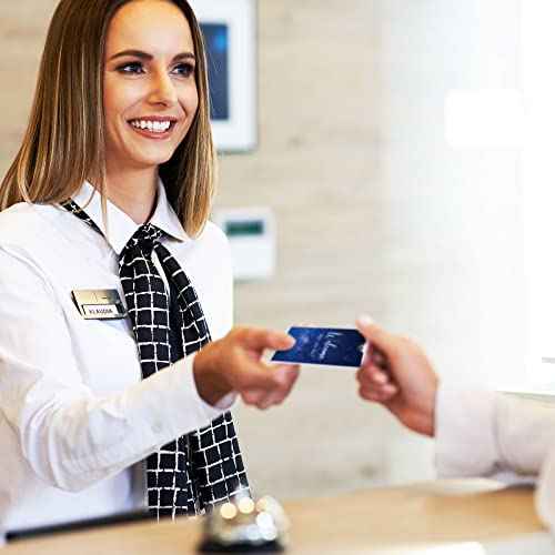 Outus 1000 Pcs Hotel Key Card Envelope Key Card Holder Sleeves Keycard Envelope Sleeve Enjoy Your Stay Keycard Cover for Hotel, 2.4 x 3.5 Inch (Galaxy Style)