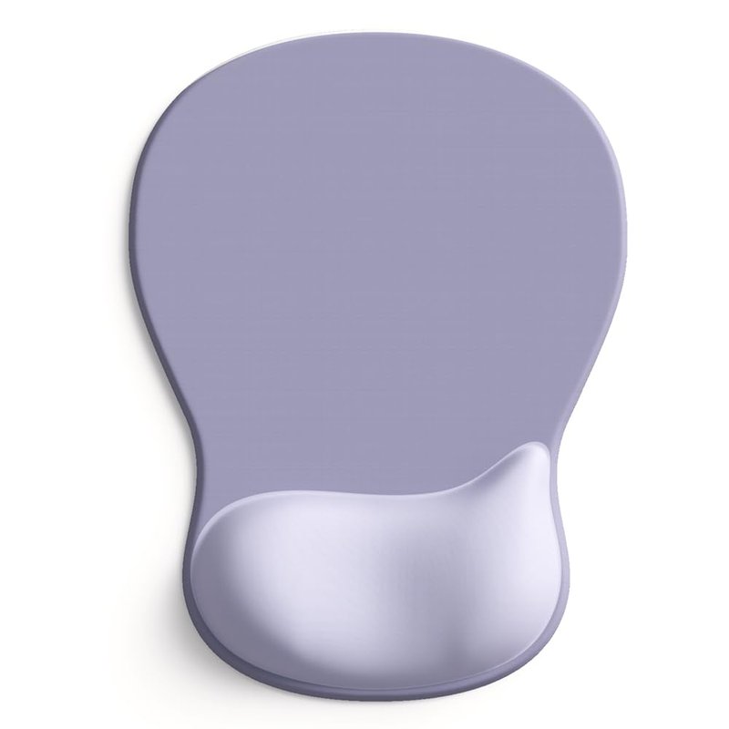 ErgoComfort Gel Wrist Rest Mouse Pad-Ergonomic Office Mousepad with Wrist Support-Non-Slip, Design Desk Accessories Mat for Home&Game Decor (06Lavender Haze)