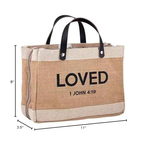 Creative Brands Tote, Loved 11 x 8-Inch