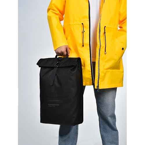 Pemberton Black Work Backpack - Waterproof Laptop Backpack for Men & Women with Laptop & Tablet Sleeves