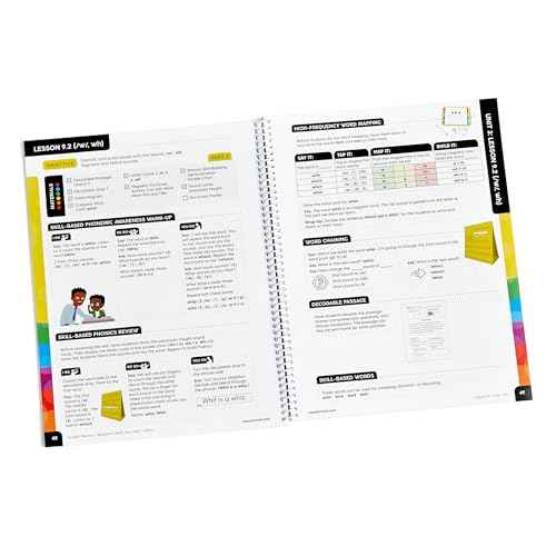 hand2mind Guided Phonics + Beyond Focus Lessons Unit 3 Teacher Guide, Science of Reading Classroom Materials, Kindergarten Homeschool Curriculum Supplies, Early Childhood Education Materials