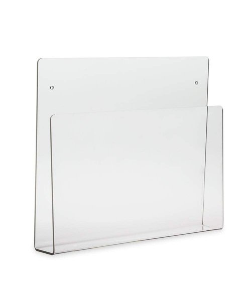 SOURCEONE.ORG Deluxe Clear Acrylic File Chart Holder Wall Mount