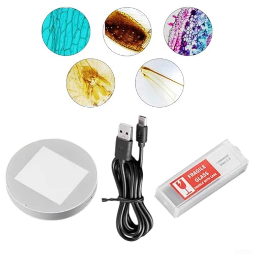 YobiLife LED Microscope Bottom Light with Adjustable Brightness & Transparent Glass