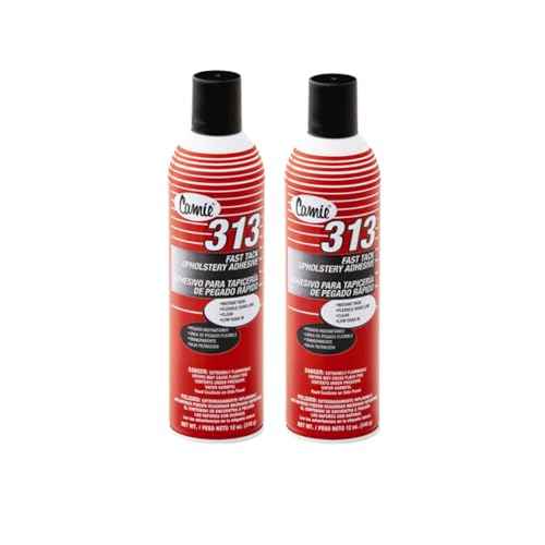 Camie Fast TACK Upholstery Adhesive, net 12 oz. can, 2 Count