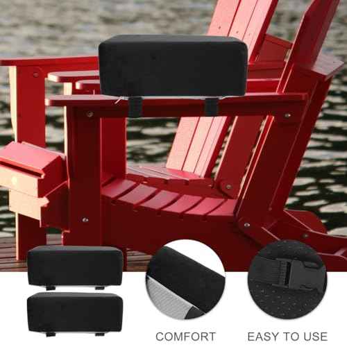 1 Pair Chair Armrest Booster Pad Padded Armrest Cushion Chair Elbow Wrist Support Cushions Rotating Arm s Desk Arm Covers Seat Mat Plush Office