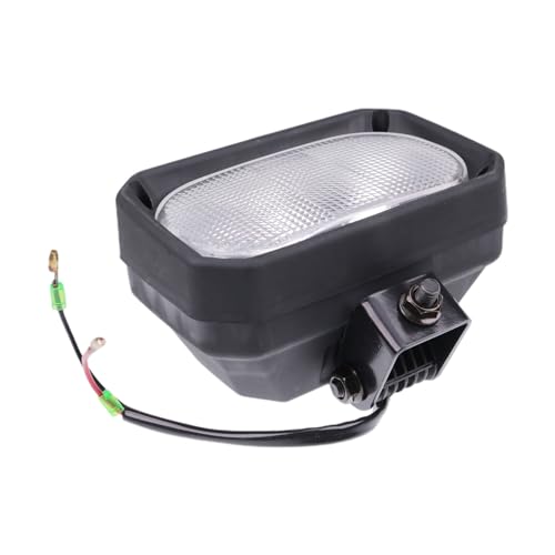Work Lamp AT191875 Compation for John Deere 4045 6068 Engine 310G 315SG 310SG 410G 710G, 12 Volts, 55 Watts