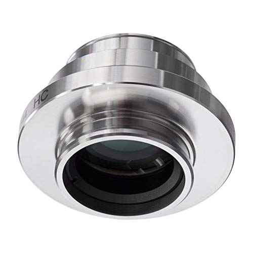 AmScope AD-C05-LC 0.55X Stainless Steel C-Mount Camera Adapter for Leica Microscopes