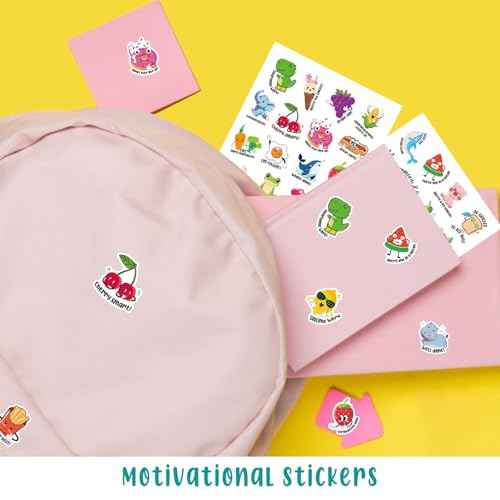 800PCS Fun Stickers for Kids, Positive Stickers for Kids Classroom, Classroom Prizes Elementary, Removable Teacher Stickers for Grading and Rewards