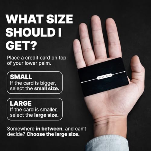 DELTAHUB Carpio 2.0 Ergonomic Right-Hand Mouse Wrist Rest Large Black - Pain Relief & Support