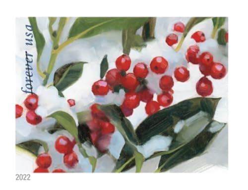 USPS Forever Postage Stamps Snowy Beauty 20 Pack Garden Wedding Gift