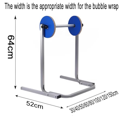 50cm Wall Mount Bubble Foam Wrap Dispenser Holder for Shipping & Moving