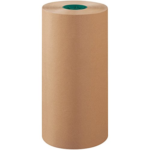 BOX USA BBP1840K Unbleached Butcher Paper Rolls, 18" x 1000', Kraft