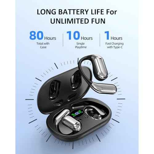 Translator Earbuds Real-Time for Language Translation: AI 3-in-1 Translating Device Wireless Bluetooth Headphones Smart Pods Open Ear Buds Two-Way Instant Translate Learning Earphone with App Support