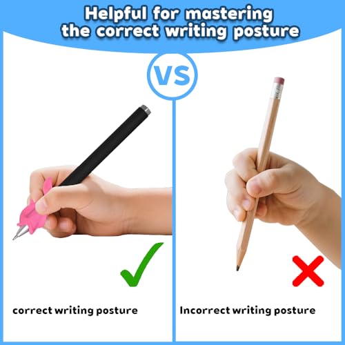Magic Pens & Refills for Grooved Handwriting Workbooks,Disappearing Ink Pens for Handwriting Book,Magic Ink Pen for Grooved Handwriting Practice for Kids or Grooved Writing Books 3-5