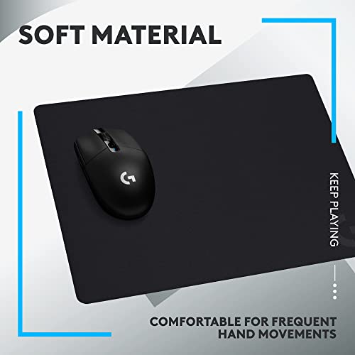 Logitech G G240 Cloth Gaming Mouse Pad Black 340x280x1mm - M Size