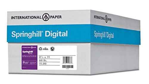 Springhill 67 lbs. Vellum Bristol Cover, 11-inch x 17-inch, Canary Yellow, 1000/Case (036004CASE)