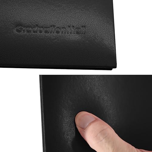 GraduationMall Imprinted Diploma Cover for Certificate 8.5''x 11'' Black,12-Packs