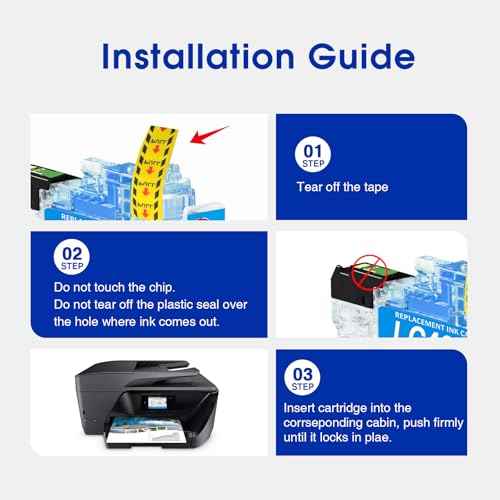 Clorisun LC401XL Ink Cartridges Compatible for Brother Printer Replacement for Brother MFC-J1010DW Ink Cartridges LC401 MFC-J1010DW J1170DW J1012DW DCP-J1800DW J1140DW (Black Cyan Magenta Yellow, 4PK)