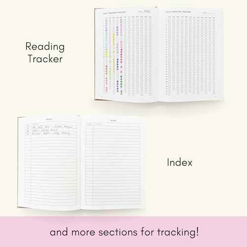 Kunitsa Co. Reading Journal - 52 reviews. Review and Track Your Reading. Book Journal for Book Lovers & Readers. Blue