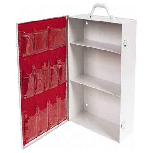 Medique MP712MTM General Purpose First Aid 3-Shelf Empty Cabinet, Standard, White