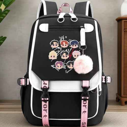 Stray Backpack Korean Casual Backpack Daypack Laptop Bag College Bag Casual Backpack Gift(S1)