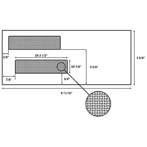 500 No. 8 Flip and Seal Double Window Security Check Envelopes - Designed for Quickbooks Printed Checks - Number 8 Size 3 5/8 Inch x 8 11/16 Inch