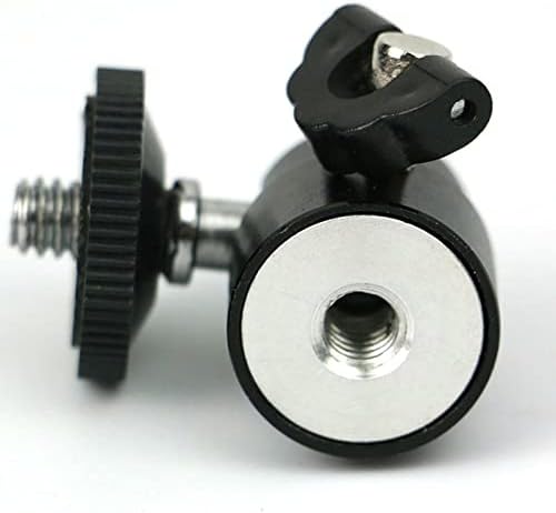 Skiennix Ball Head Tripod Mount - Versatile 1/4" Hot Shoe Adapter for Cameras & LED Lights
