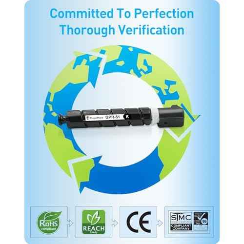MasaiMara GPR-51 GPR51 8516B003AA High Capacity Compatible Toner Cartridges Replacement for Canon C250 C250iF C255iF C350 C350iF C350P C355iF Printer (Black, 1-Pack)