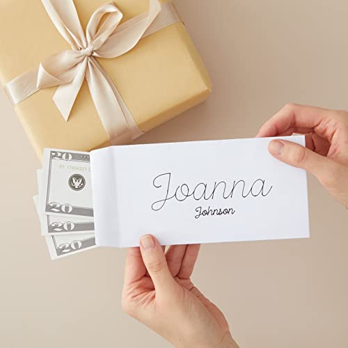 Juvale White Money Envelopes for Cash - 3.5x6.5 inch, Pack of 100, Secure Adhesive Closure