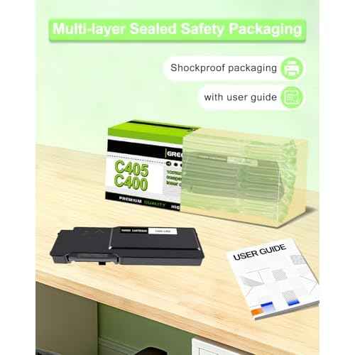 greencycle C400 C405 106R03524 High Yield Black Compatible Toner Cartridge Replacement for Xerox Versa Link C400 C405 C400D C400DN C405N C405DN Printer (1 Pack, 10,500 Pages per Black Toner)
