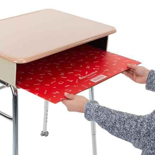 Really Good Stuff Standard Privacy Shields Set of 12, Blue, Red & Green in Matte. Enhance Focus and Create a Distraction-Free Learning Environment, Desk Dividers Perfect for The Classroom