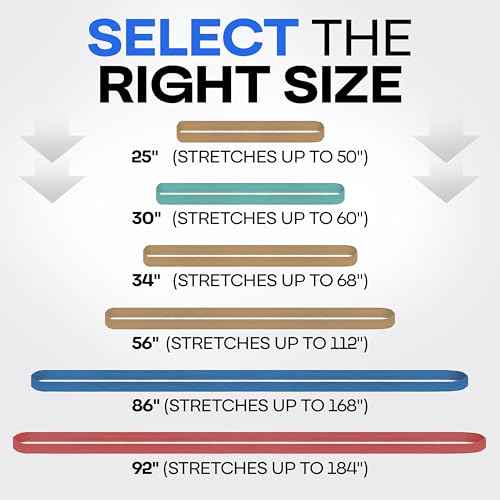 IDL Packaging 56" Strong, Elastic & Flexible Rubber Bands, Pack of 12, Beige - 2X Elasticity, 80% Natural Rubber - Extra Strong Mover Bands for Furniture, Boxes, Moving Blankets