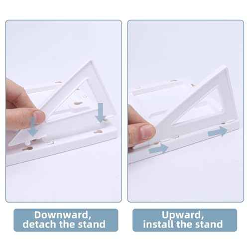 Magnetic Dry Erase Board White Board, 8.3'' x 5.8'', Small Stand-Up or Hangable Desktop Dry Erase White Board, Mini Dry Erase Whiteboard Easel for Desk with One Marker and Two Magnets